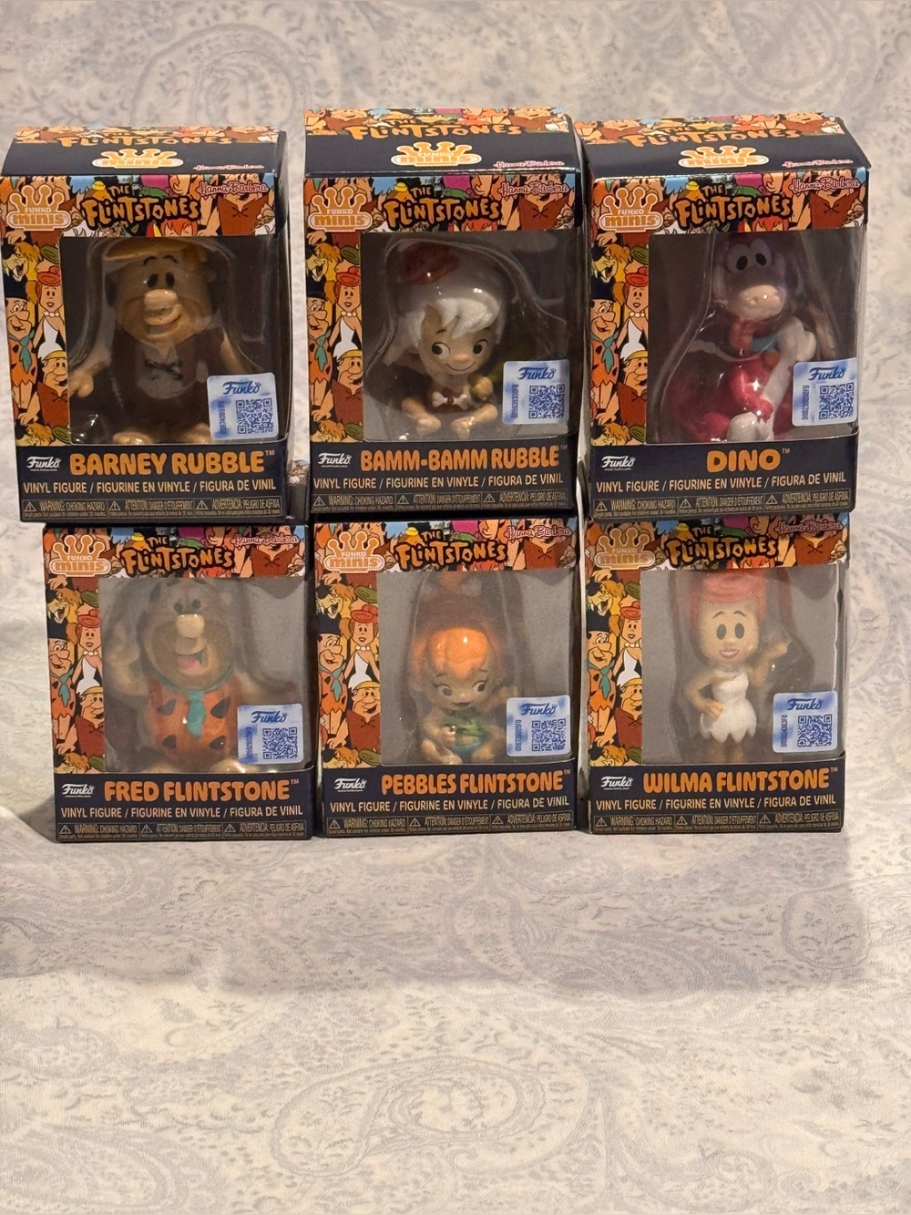 Funko The Flintstones Vinyl Minis Characters Set